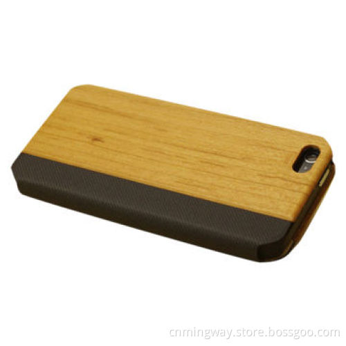 Wooden Case for iPhone 5S, Bamboo/Walnut/Cherry/Rose Wood Material